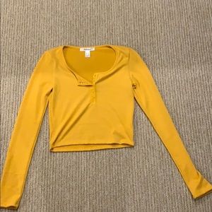 Yellow Henley